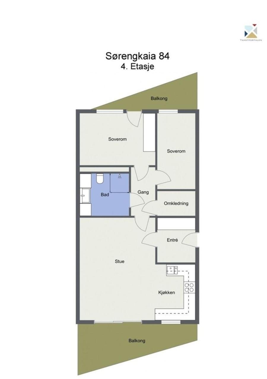 Seaside Apt - 2 Sunny Balconies - Modern - 6 Pax Oslo Exterior foto